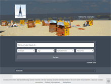 Tablet Screenshot of cux-unterkunft.de